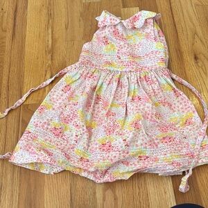 Floral print tank dress